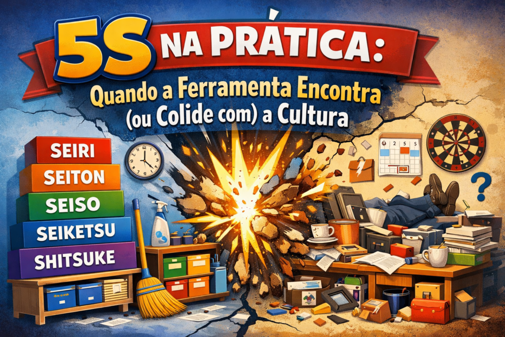 5S na prática: Quando a ferramenta encontra (ou colide com) a cultura